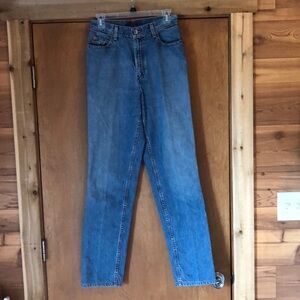 Eddie Bauer Blue Straight-Leg Jeans